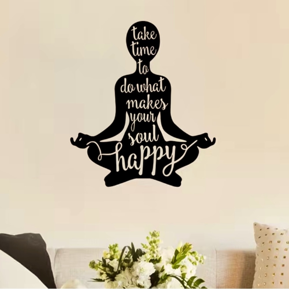 Namaste yoga self love Wall Decal